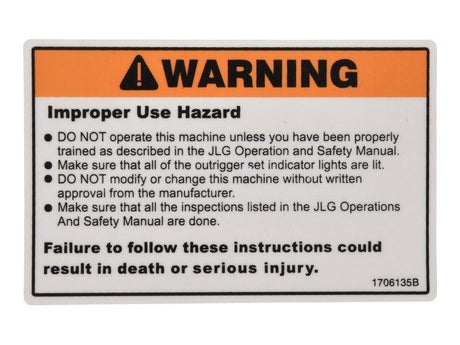 1706135 Decal Warning Inspection