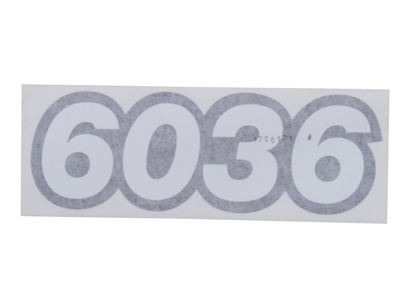 1706171 Decal, 6036 Model Number | JLG
