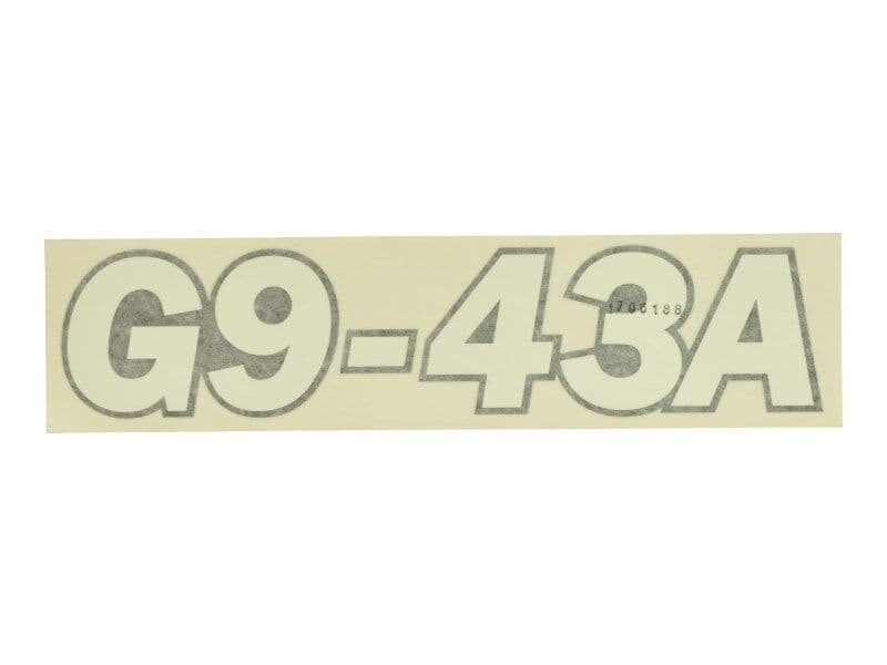 1706188 Calcomanía, G9-43A | JLG