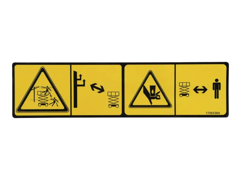 1706338 Decal, Elect/Crush (Ce) | JLG