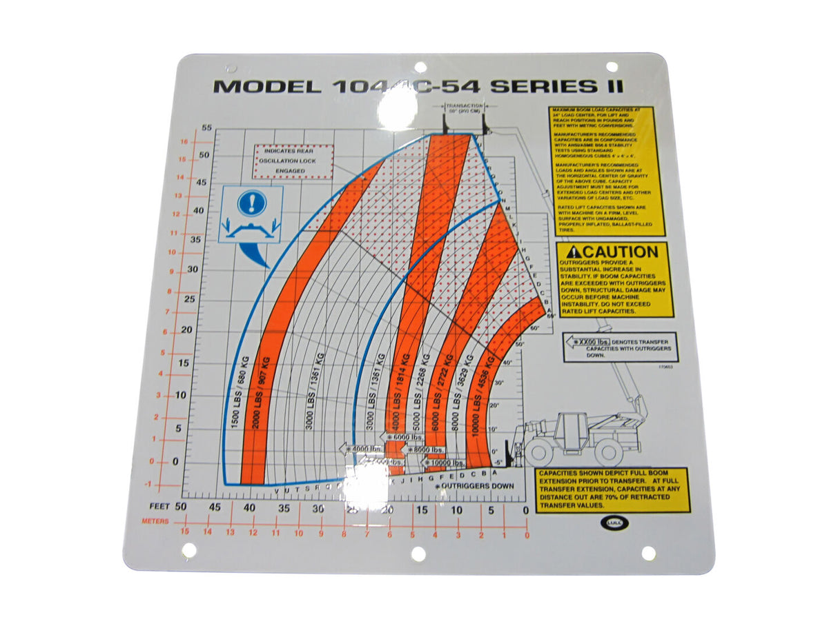 Part Number 1706568 Flp Card 1044C SII Winch fits JLG
