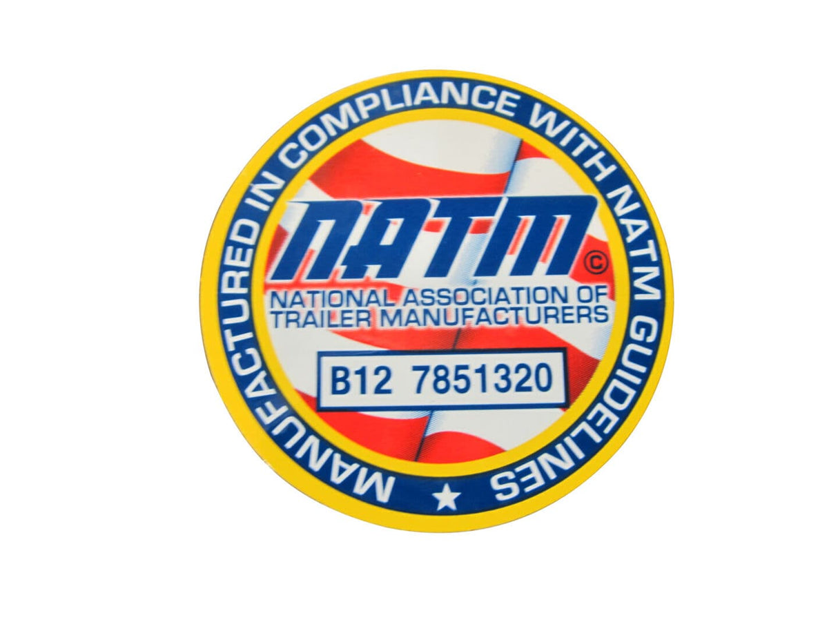 Part Number 1706592 Decal, Natm Compliance fits JLG