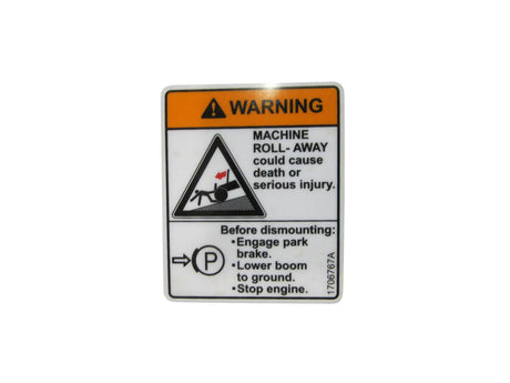 1706767 Decal Vehicle Roll Away