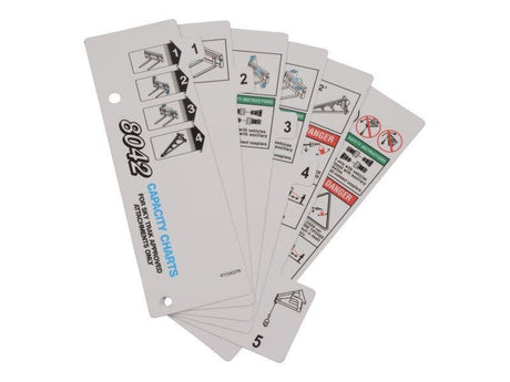 1706798 Booklet N. American Load Chart | JLG - BHE Parts Store