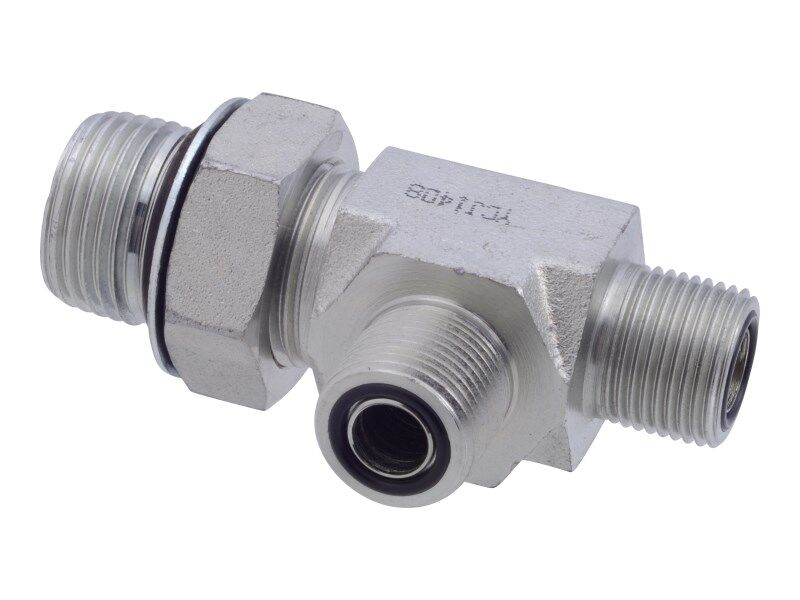 2221084 Fitting, Run Tee Orfs/Orb/Orfs- 8-1 | JLG