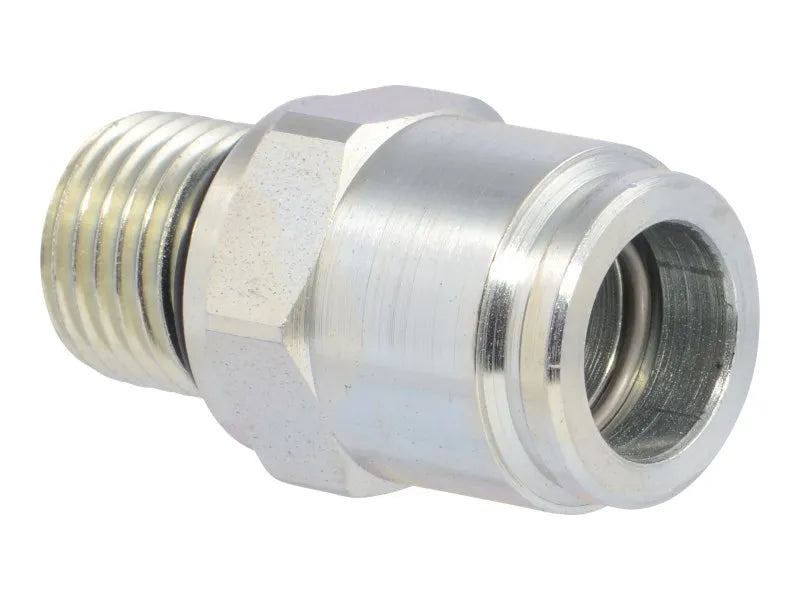 Part Number 2221173S Fitting-Hyd, Str #6 Orb - #6 Push fits JLG