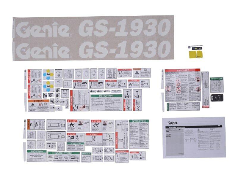 232055GT Decal Kit 1930 Comp