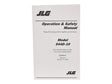 Part Number 31200172 544D-10 Operator Manual fits JLG