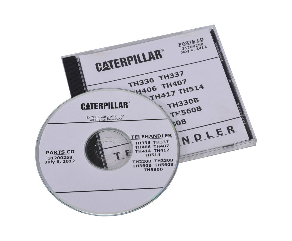 Part Number 31200258 Cd, Cat Parts Manual Eame fits JLG