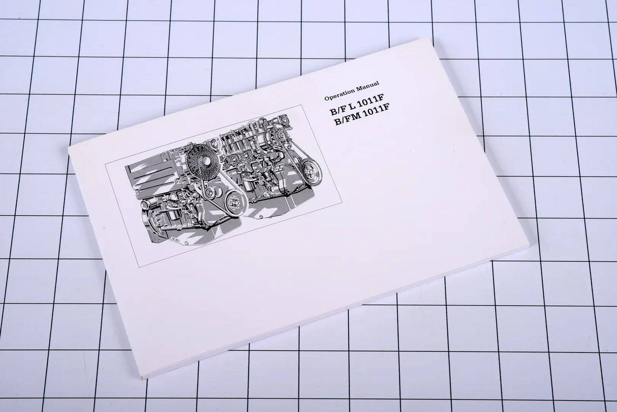 3120049 Deutz Fm1011 Engine Manual | JLG