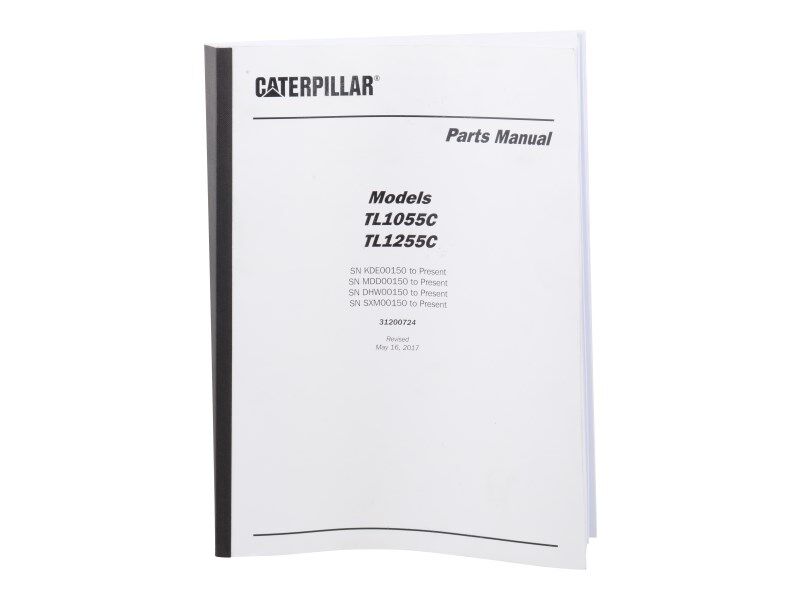 Part Number 31200724 TL10/1255C Parts Manual fits JLG