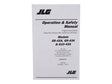 Part Number 31200744 G6-42A, G9/10-43A T4I Operator Man fits JLG