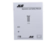 Part Number 3120724 Manual, E-Sizzor Operator fits JLG