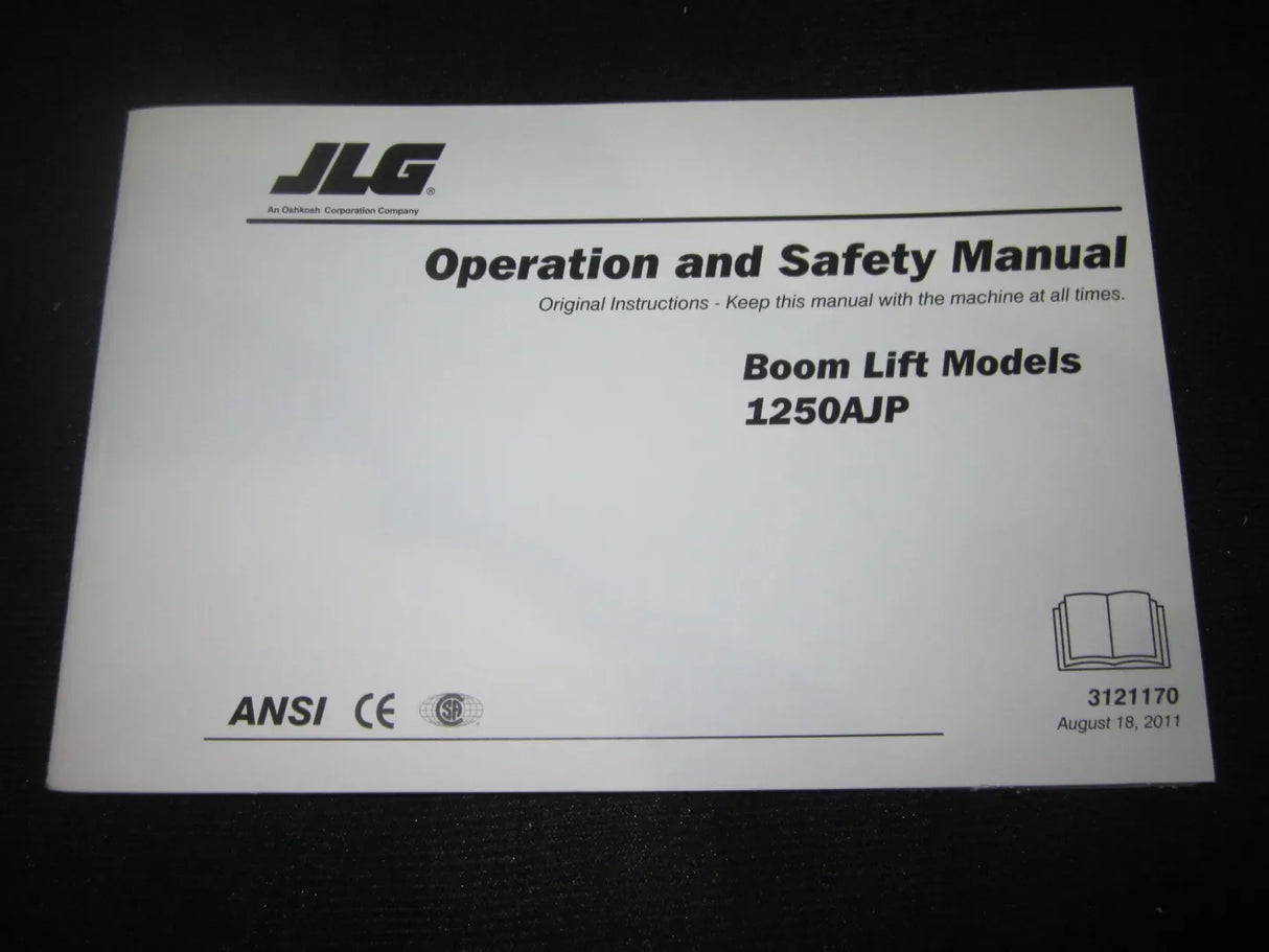 Part Number 3121170 Operation Manual_Engine 3-23-2018 fits JLG