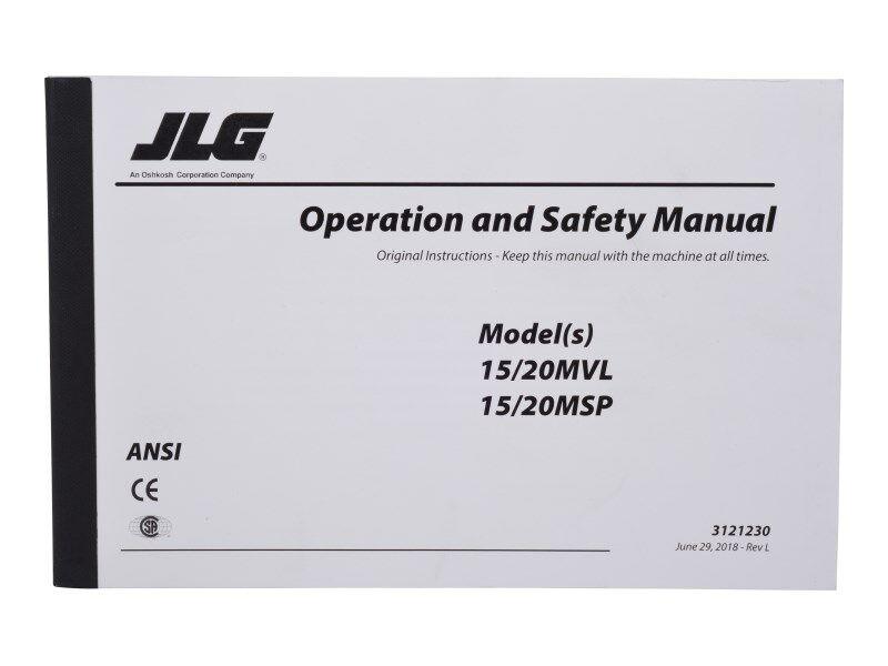 3121230 Operation and Safety Manual