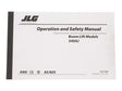 Part Number 3121258 Mnl, 340AJ Gbl Operator/Safety fits JLG
