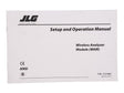 Part Number 3121600 Mnl, Wam Setup/Operation fits JLG