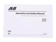 Part Number 3121636 Mnl, Global X500AJ Oper/Safety fits JLG