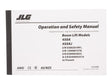 Part Number 3121658 Mnl 450AJ Gbl Oper/Safety fits JLG