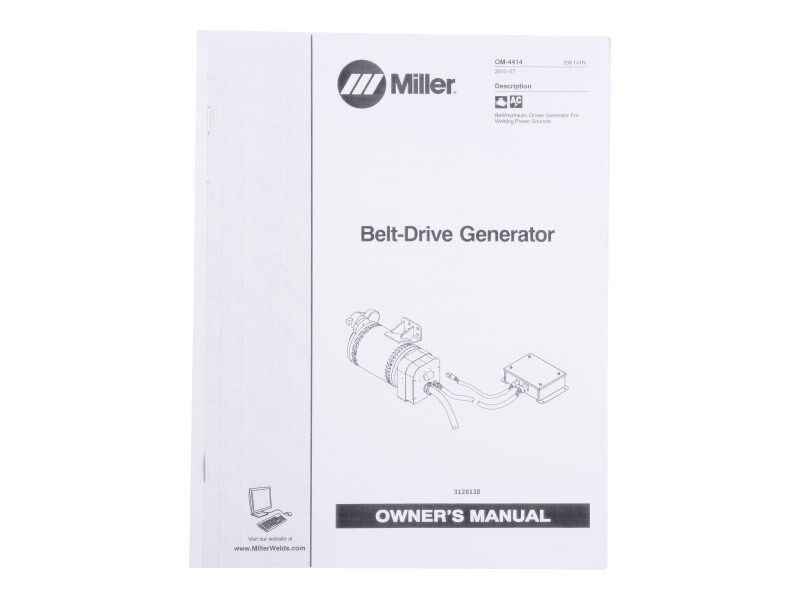 3128128 Miller Generator Belt & Hyd | JLG