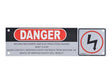 Part Number 3250873 Nameplate, Danger fits JLG