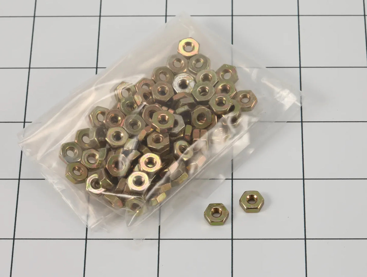 Part Number 3310601-100 Nut Hex, 6-32 Reg Ht.Qtyt=100 fits JLG