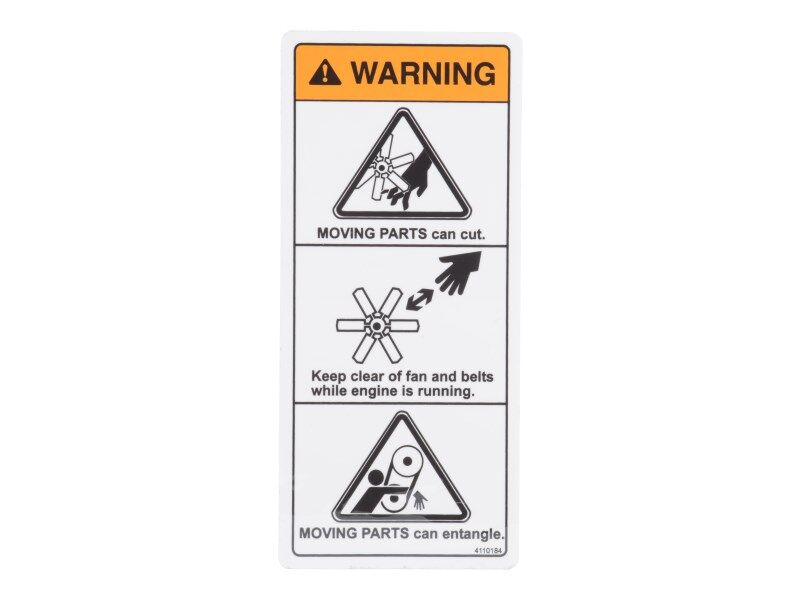 4110184 Decal Moving Parts/Entanglemen | JLG
