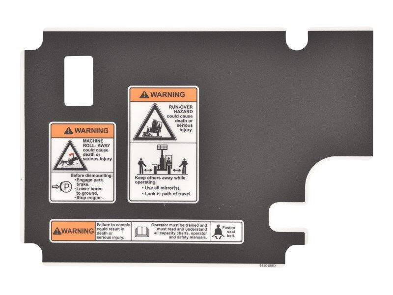 4110188 Decal Overlay LH | JLG