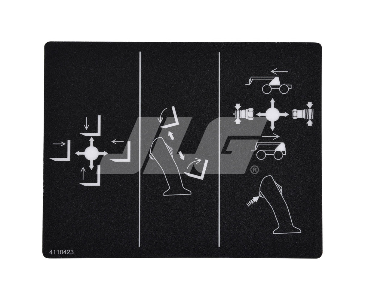 4110423 Decal Single Joystick Option 9 | JLG
