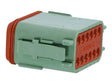 Part Number 4460934 Terminal, 12 Pos Plug C (Green) fits JLG