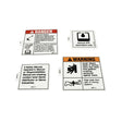 Part Number 62439GT Decal Kit Safety/Inst Super fits Genie