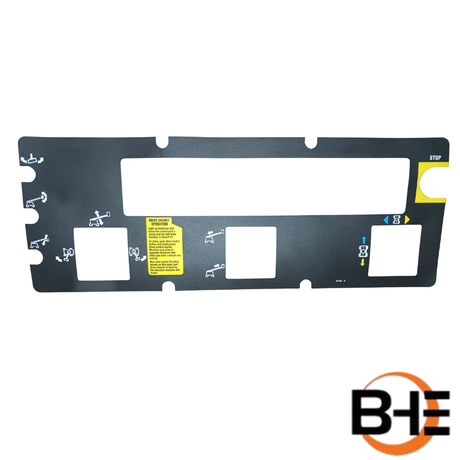 Part Number 65182GT Platform Control Panel Decal