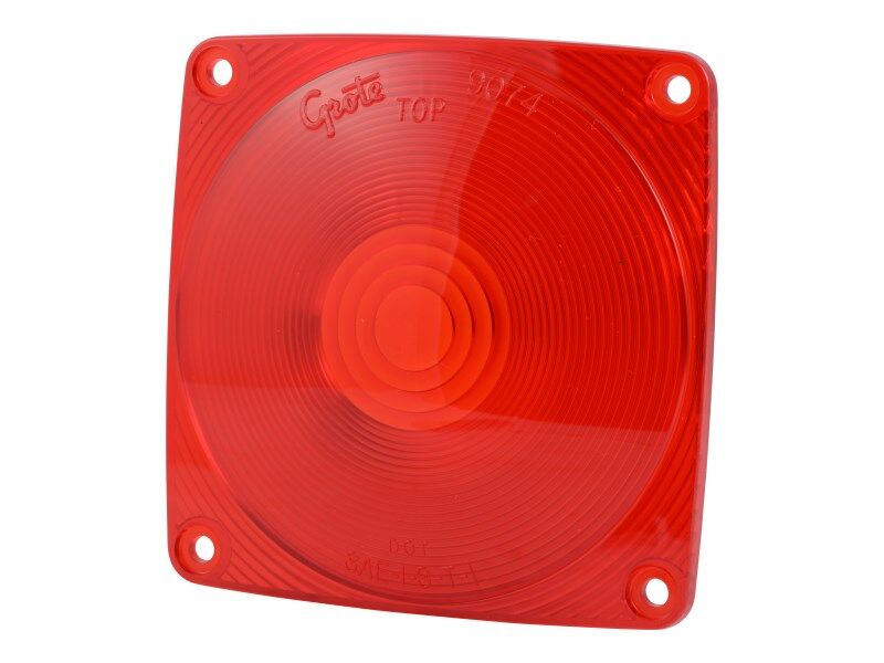 Part Number 70021302 Stop/Tail Light Lens (Red) fits JLG