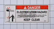 70040436 Electric Hazard Decal