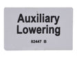 Part Number 70040461 Aux Lowering fits JLG