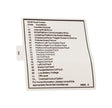Part Number 70040472 Fault Codes fits JLG