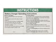 70040474 Battery Charger Operating Instructions