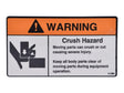 Part Number 70040748 Crush Hazard Pinch fits JLG