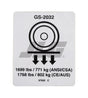 Part Number 70040775 Wheel Load 2032 fits JLG