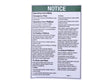 Part Number 70040812 Notice, Operator Instr, Pcp fits JLG