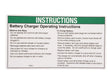 Part Number 70040817 Notice, Charger Instruct fits JLG