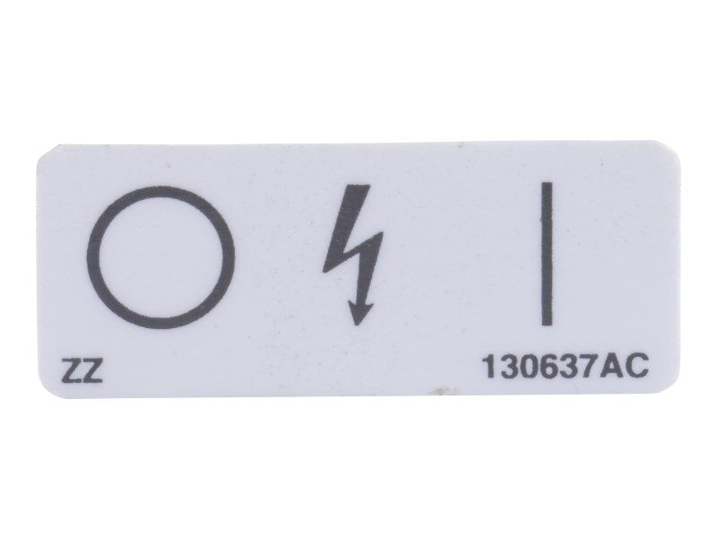 Part Number 70040891 On/Off Power Label fits JLG