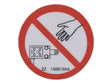 Part Number 70040896 Do Not Alter Label fits JLG