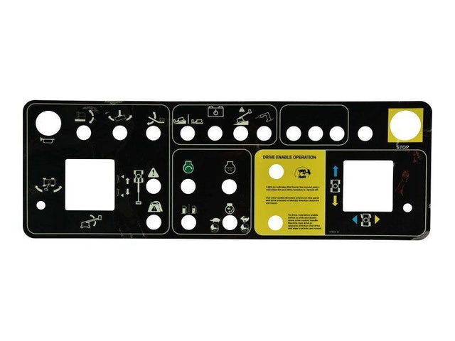 70041866 Decal Platform Control Panel