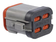 Part Number 70044209 Conn Plug, 8 Way, 14-18 Ga fits JLG