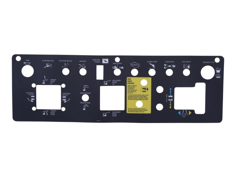 70044917 Decal, Pltfm Control Panel | JLG