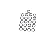 Part Number 7025625 O'Ring Refill Kit 2-013 fits JLG