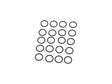 Part Number 7025627 O'Ring Refill Kit 2-015 fits JLG