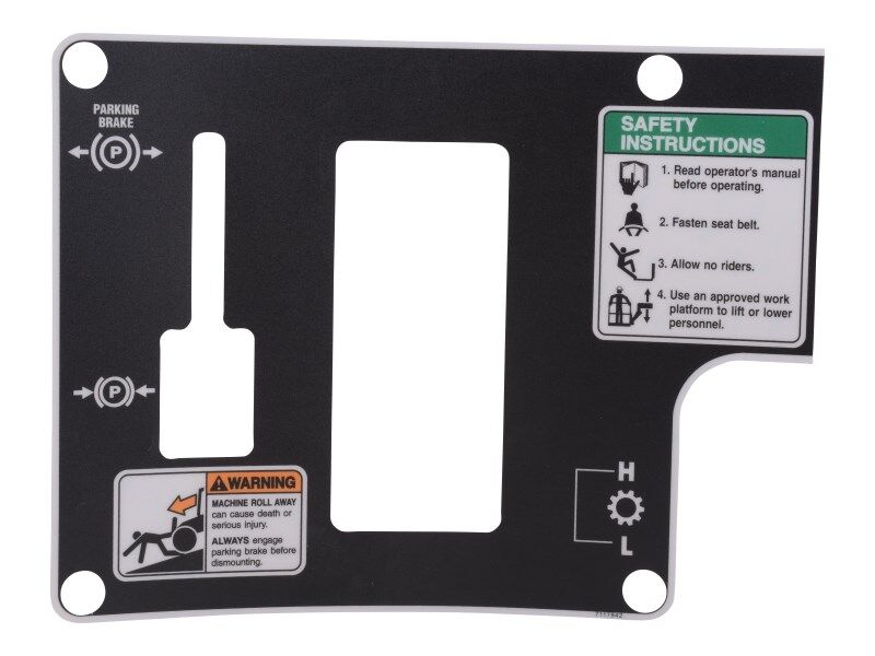 7117942 Decal-Console L.H. | JLG