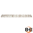 Part Number 72973GT GS-2632 Genie Decal